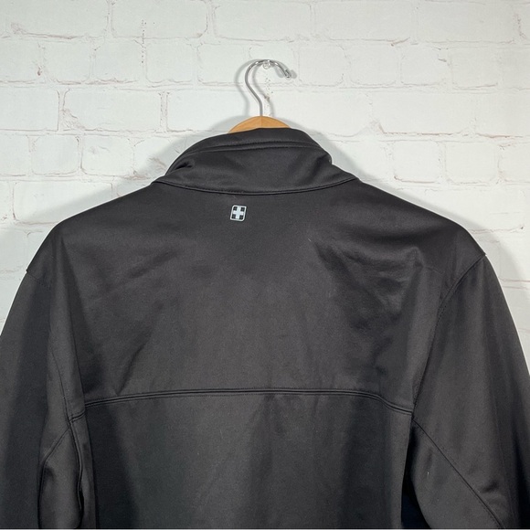 Swiss Tech Jacket Mens Large 42-44 Full Zip Fleece Lined Zip Pocket Heavyweight - Picture 6 of 11